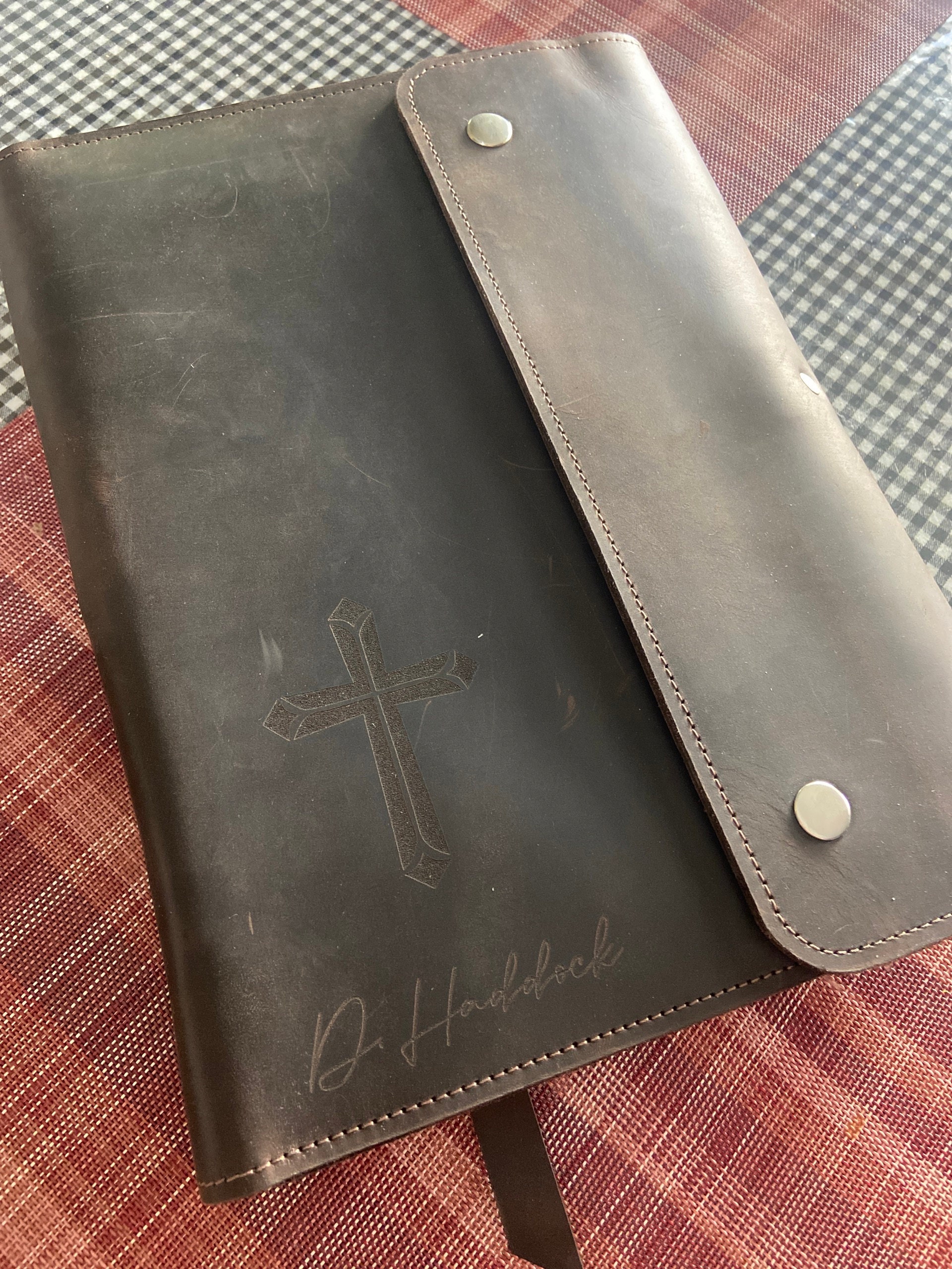 Handmade leather bible cover,Engraved bible cover,Custom size bible case,Bible cover personalized,Bible cover sleeve,Christian book cover