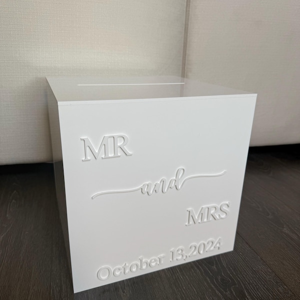 Acrylic Wedding /event Envelope/money/card Box - Etsy