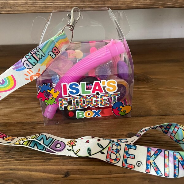 Sensory / Fidget Box With Handle - Etsy UK