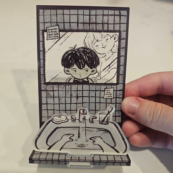 Bathroom Mirror (OMORI Acrylic Standee) - Etsy