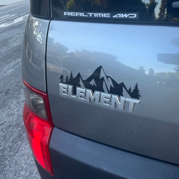 Mountain Decal for 2003-2011 Element Rear Hatch - Etsy