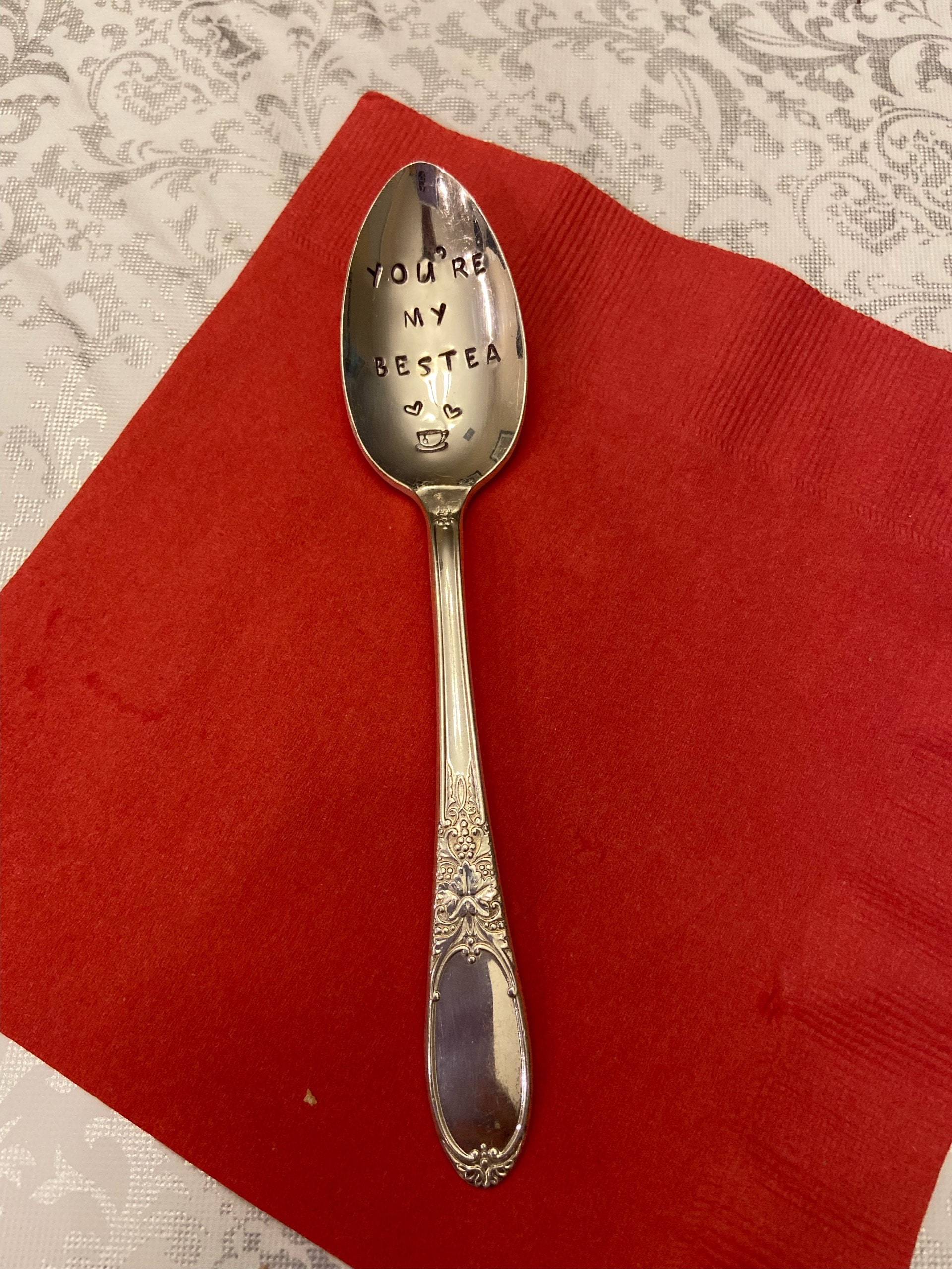 You&#39;re My Bestea Spoon | Gift for Best Friend Under 30 | BFF | Tea Drinker | Girlfriends | Friendship Gift | Bestie | Best Seller on Etsy
