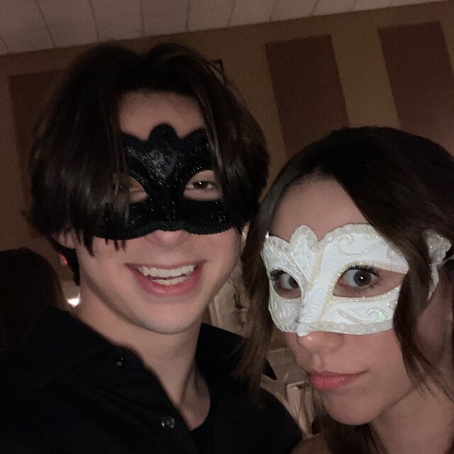 Black & White Classic Masquerade Mask Couples Set With Glitters - Etsy