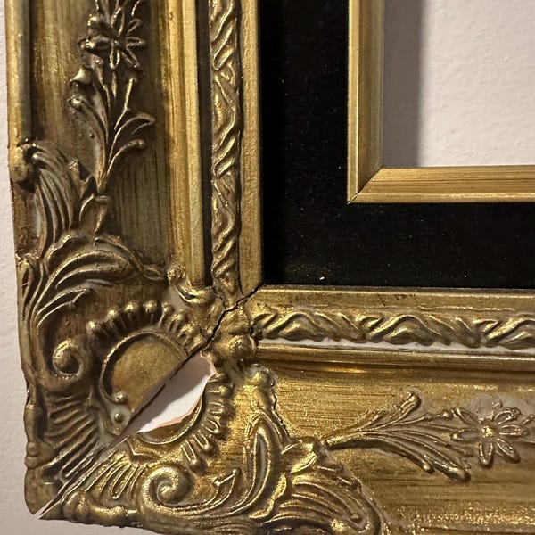 4.25" Gold Fancy Gold Ornate Picture Frame Photo Art Gallery 650G ...