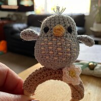 PATTERN Amigurumi Bird Rattle Amigurumi Pattern, Crochet Pattern, Baby ...