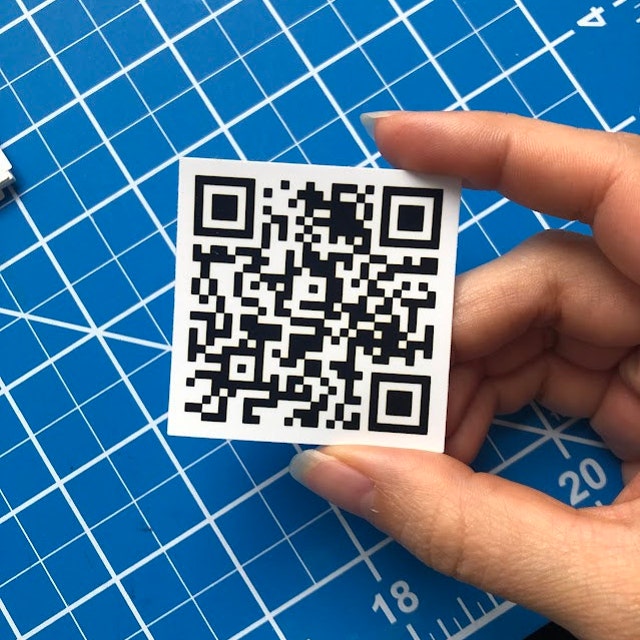 Rick Roll QR Code Stickers 3x - Pokege's Ko-fi Shop - Ko-fi