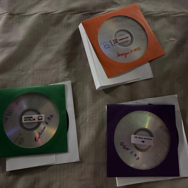 OG Xbox Installer, Rocky5 Extras, Hexen Hex3n, Slayers 2.7 DVD