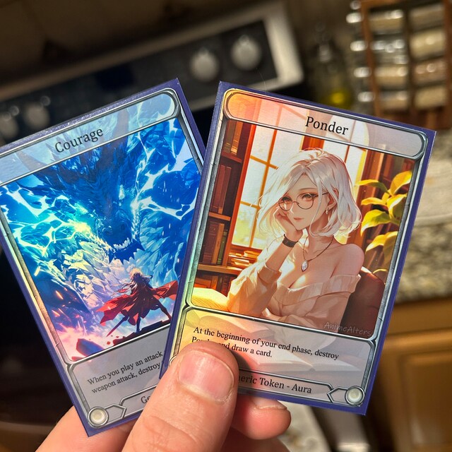 その他 Flesh and Blood Courage CF Courage - Token Alter - Flesh and Blood TCG - Etsy