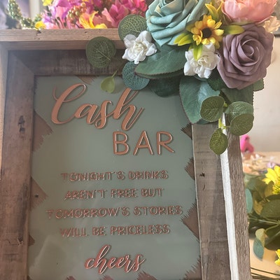 Acrylic Unplugged Ceremony Sign Phone and Camera Free Ceremony Sign ...