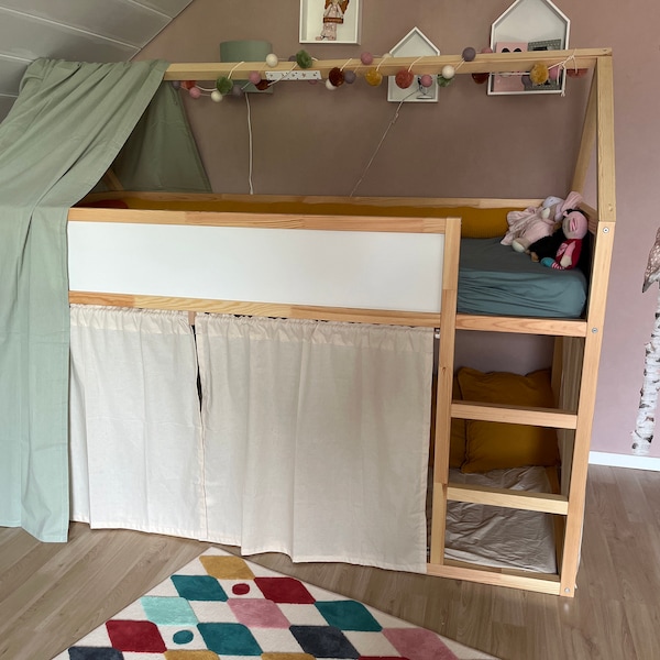 Ikea Hochbett Vorhang