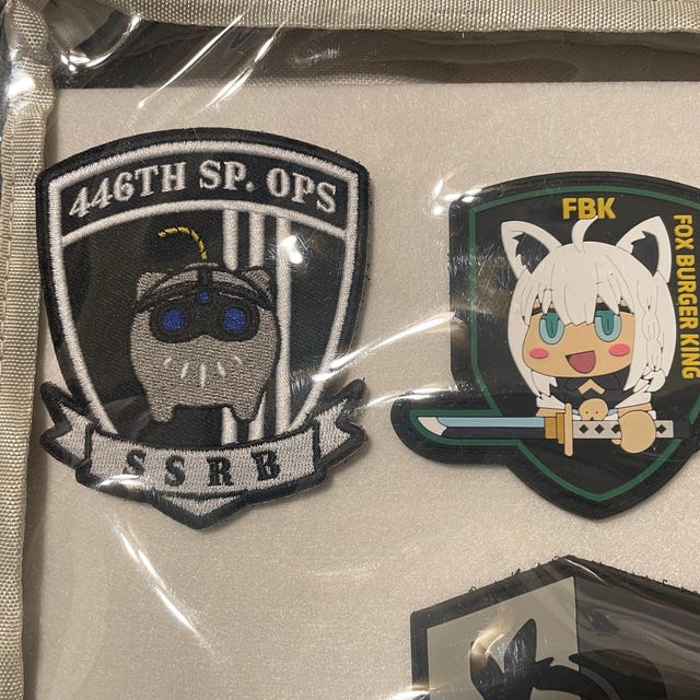 第446特殊作戦部隊 SSRB パッチ [獅子王ぼたん / ホロライブ] - Etsy 日本