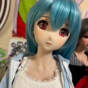 専用 ページ ウィッグ3台セット Qoo10] BJD ドール ウィッグ1/3 1/4