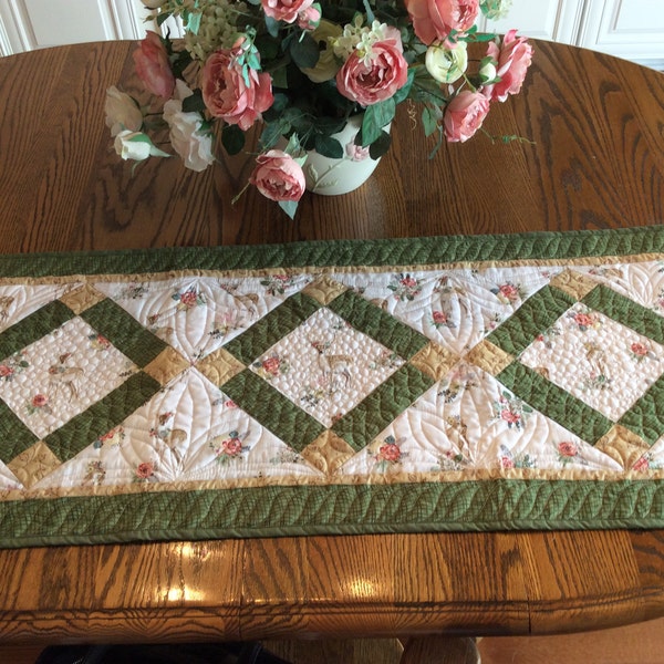 Blessed Turkey Quilted Table Runner NCU0NNT1875