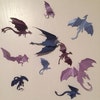 Game of Thrones Inspired 3D Dragon Wall Art: Dragon Silhouettes ...