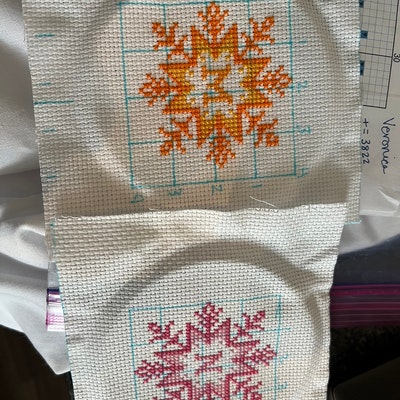Initial Ornament Cross Stitch Pattern Monogram (Download Now) - Etsy