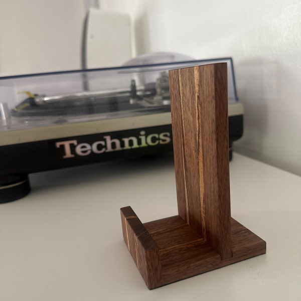 Maple + Walnut Record Player Riser / Turntable Anti-vibration Stand ...