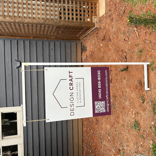 Metal Sign Post | Ground Stake Post | Aluminum Post | Hanging Sign ...
