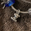 Love Birds Charm – 925 Sterling Silver Couple Charm For Bracelets (Husband & Wife)
