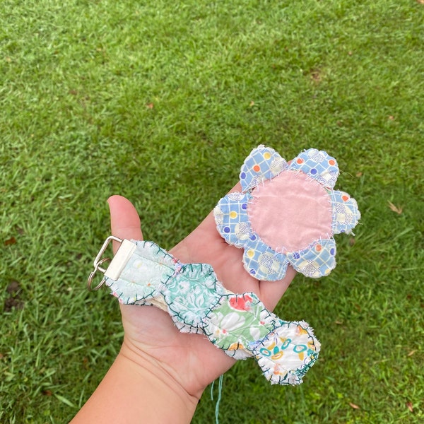 Yellow - Quirklets Handpainted Clay T-shirt Keychain 11