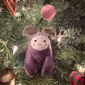 Needle Felted Smiling Plant Creatures ~ Little Fairy-tale Berry