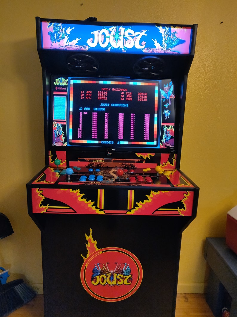 Arcade setup shared by Zack Gutilla