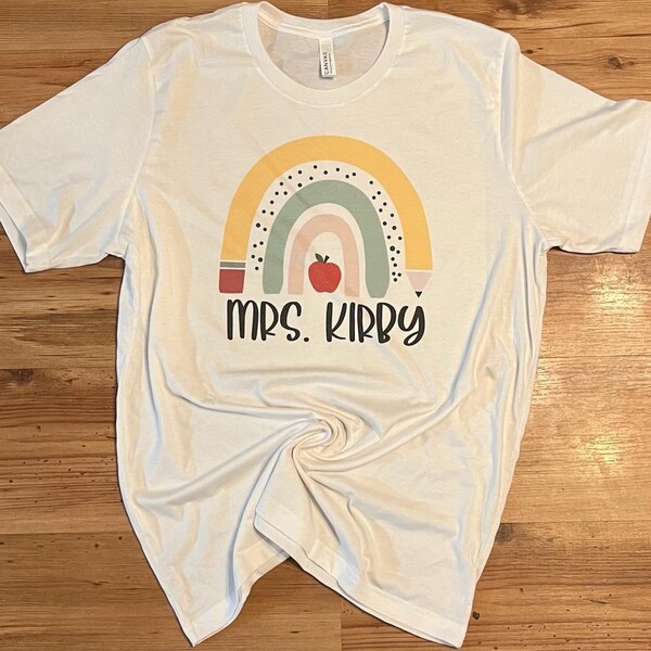 Teach Love Inspire Svg, Teacher Rainbow Svg, Rainbow Svg, Teacher ...