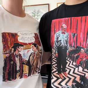 ツインピークスのブラックTシャツ! - MrDodgeDart による制作 ツインピークスのブラックTシャツ! - MrDodgeDart による制作