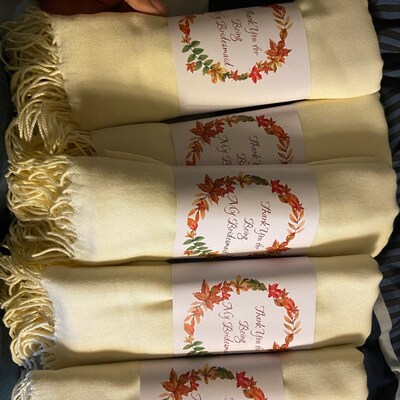 burnt orange pashmina shawls