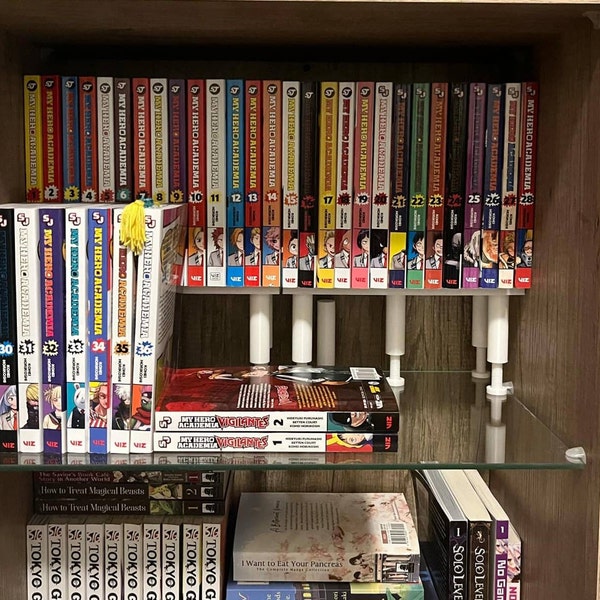 Library Book Risers Shelf Riser for Displaying Two Rows of Books on a Single Shelf ...