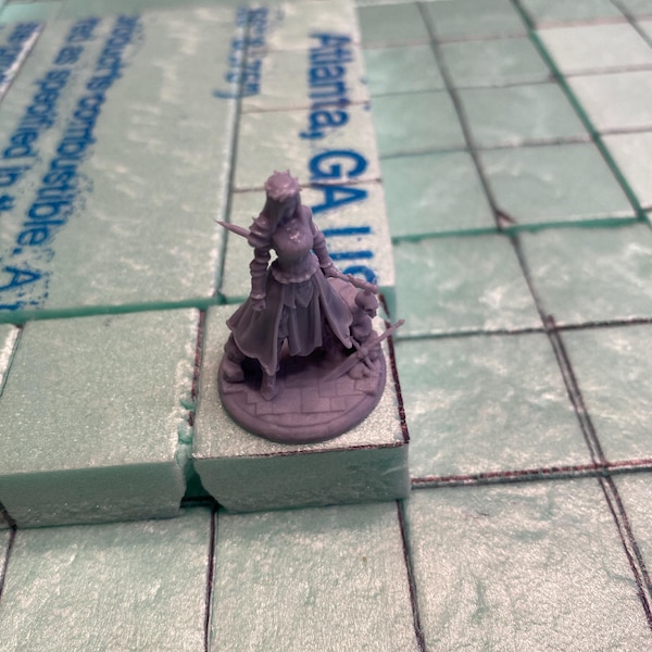 WALDELF DRUIDIN MINIATUR Forest Druid für D&D 5e Pathfinder in 28mm WALDELF DRUIDIN MINIATUR Forest Druid für D&D 5e Pathfinder in 28mm