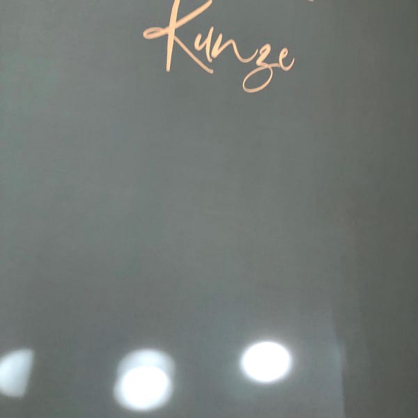 Kuss-Buch Für Den Junggesellinnenabschied – Gästebuch-Alternative Mit Rotgoldenem Stift