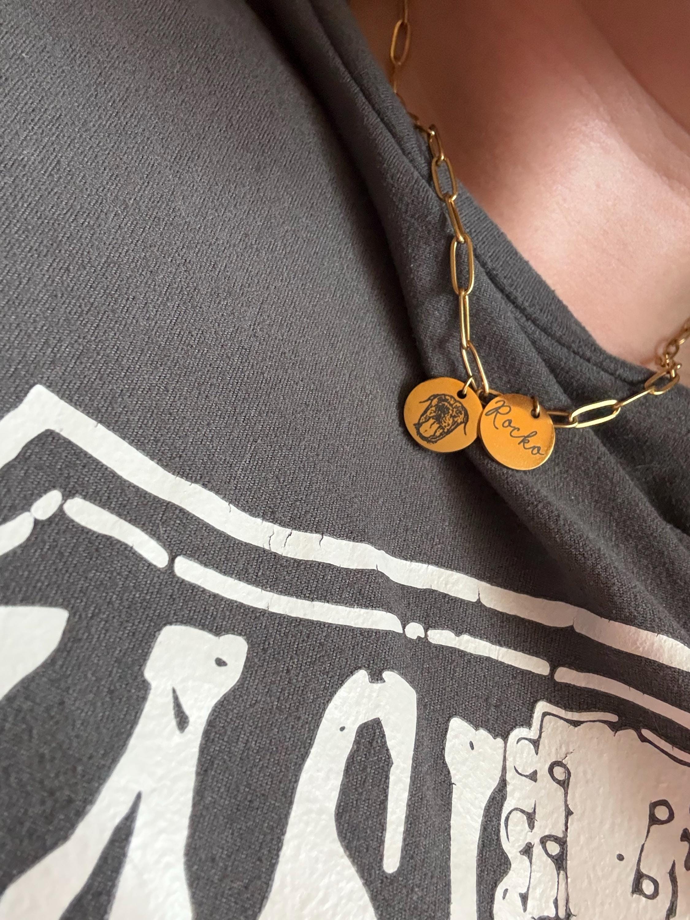 Pet Memorial Gifts Pet Lover Gifts Mother&#39;s Day Gift for Her Dog Necklace Personalized Jewelry for Kids Cat Mom Dog Pet
