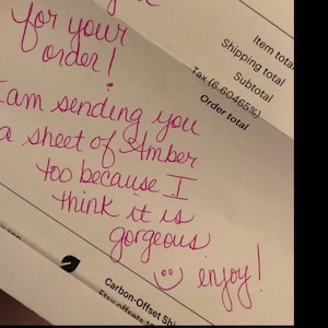 Etsy buyer added a photo of their purchase