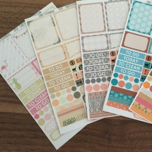 Bloom // Weekly Planner Sticker Kit - Etsy