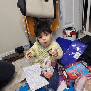 Esther added a photo of their purchase