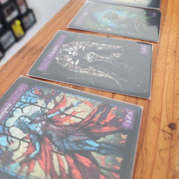 Stained Glass Art Token MTG Token Bundle Magic Token Bundle MTG Stained ...