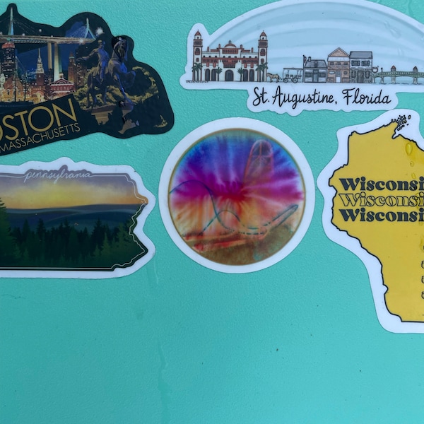 Cedar Point Roller Coaster Stickers for Laptop, Bottle, Hydroflask ...