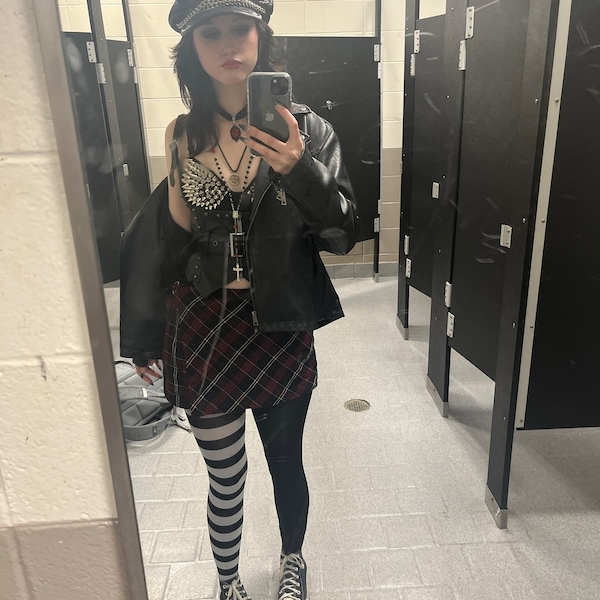 Silver Studded Spike Bra Goth Rave Armor Burning Man Festival Outfit ...