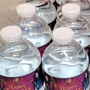 Descendants 3 water bottle labels