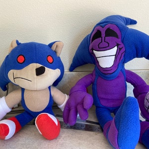 Majin Sonic. FNF. Friday Night Funkin. Large Plush Toy. Size -  Israel