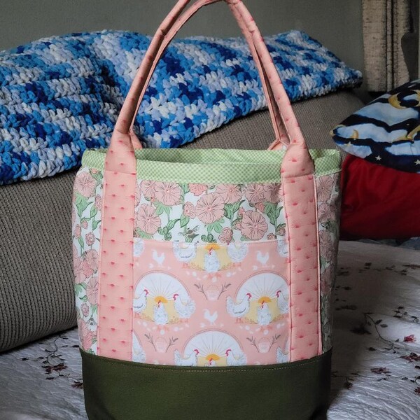 Basic Tote Bag PDF Sewing Pattern - DIY Purse Tutorial - Etsy