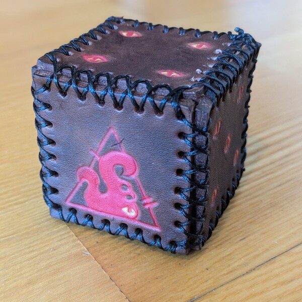 Dice Combo 3-in-1: Leather Pattern Dice Game Leather Gift Easy Pattern ...