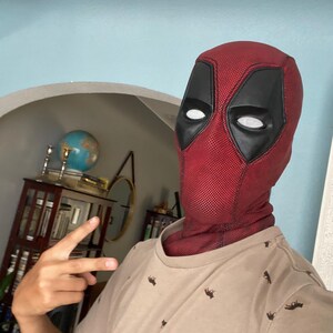 デッドプール ハーフシェルコスチューム コスプレマスク スクリーン