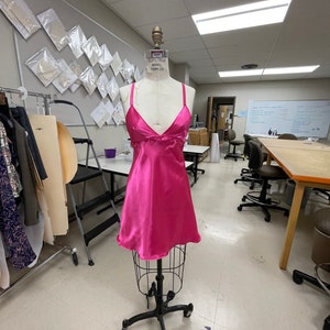 Empire Gathered Button Detail Dress