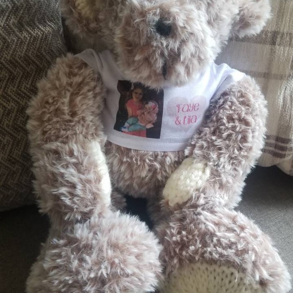 Personalized Teddy Bear Shirt | Teddy Bear Clothes | Stuffed Animal ...