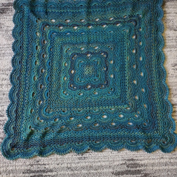 Victoria's German Shells Crochet Blanket Pattern ENGLISH (PDF Download ...