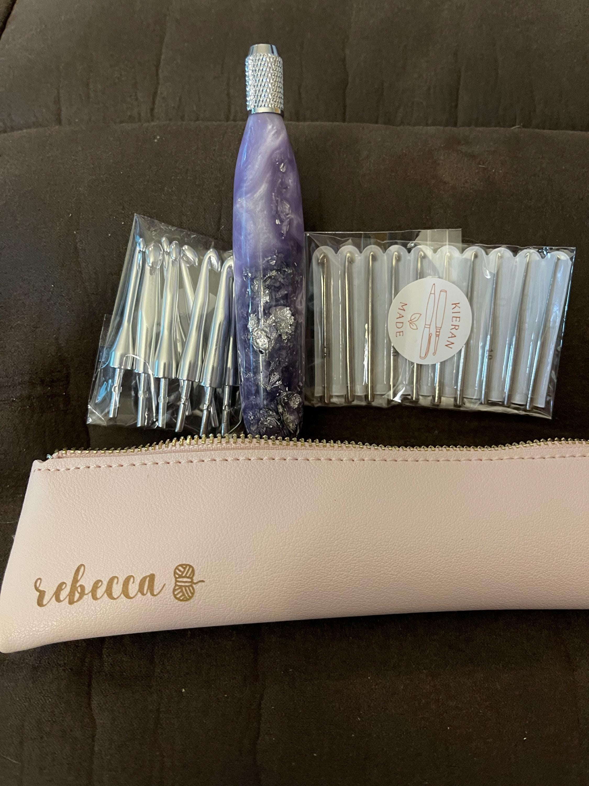Crochet Hook Travel Case | Optional Engraving