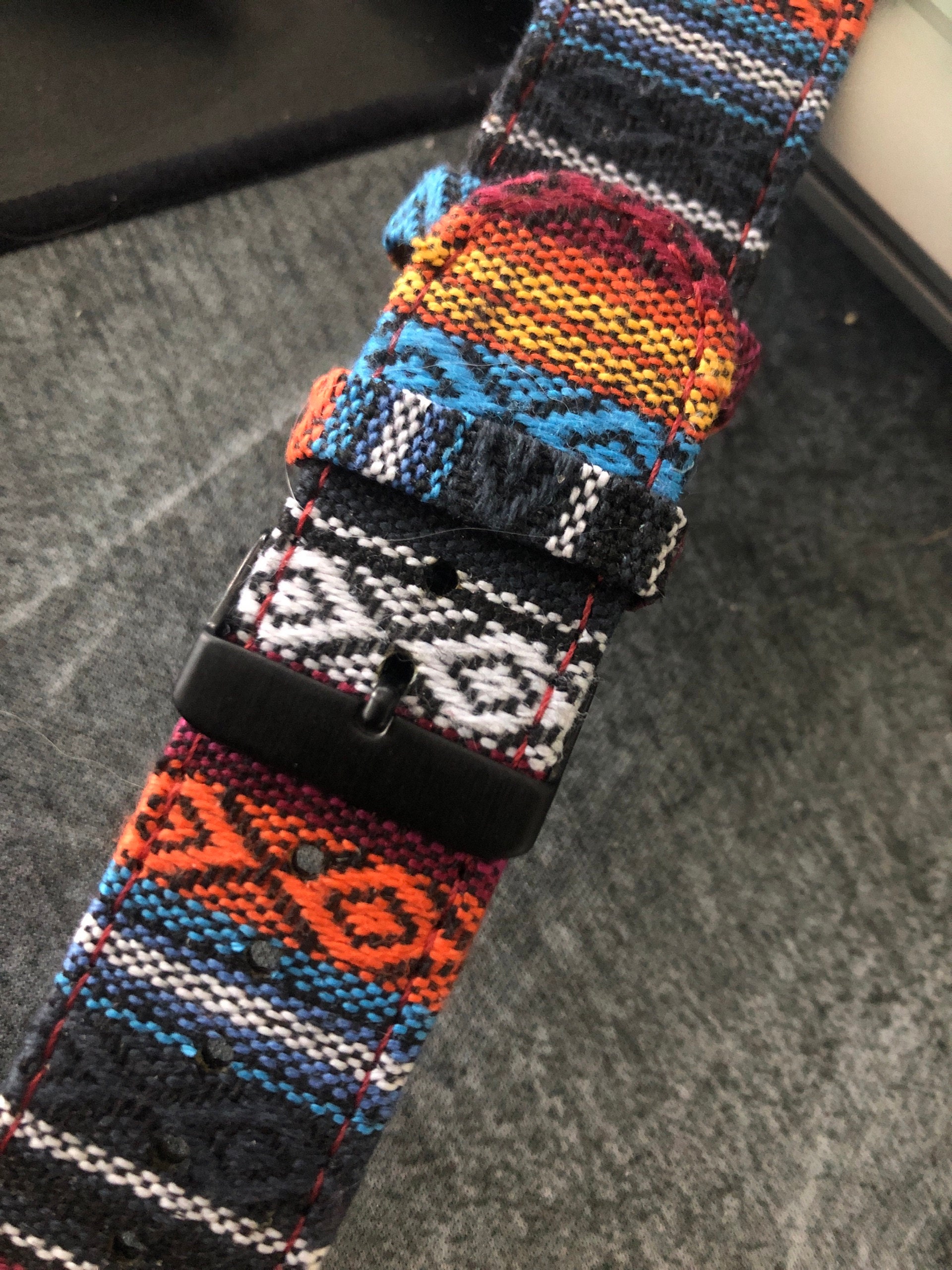 Handmade Apple Watch Strap 9 8 7 6 5 - Vintage & Unisex Design 38mm | 40mm |  42mm | 44mm |