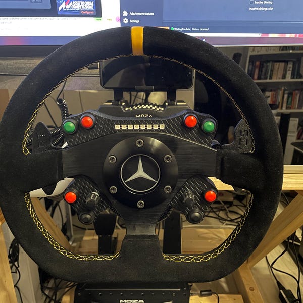 Basic LC Mini. Compact Button Panel for Sim Racing. Free Button ...