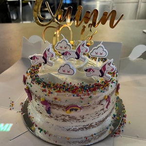 Number 1 for Front of a Cake 1st Birthday Cake Decoration - Etsy Canada